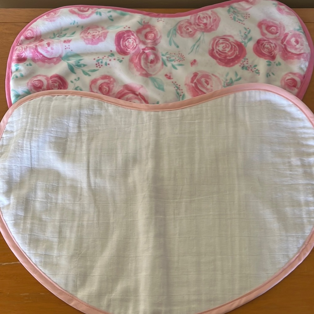 Large baby burp cloth